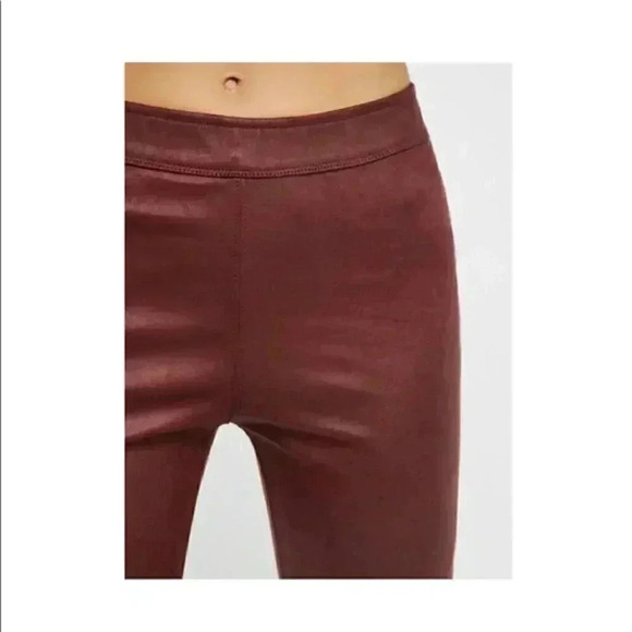Free People Vegan Suede Leggings - Picture 4 of 5